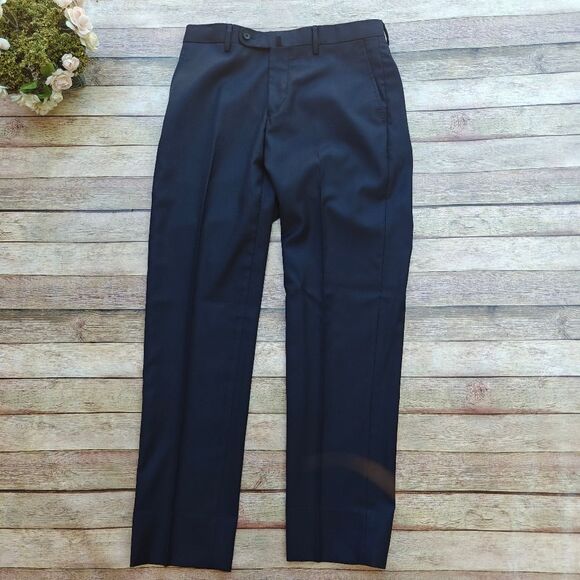 SHIPS Dress Pants Black Size 44 / US Small / Waist 30 - Picture 2 of 10